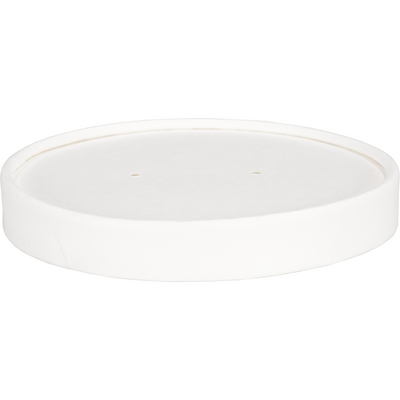 Depa - Lid | soup cup | Cardboard + PE | Ø97mm | white | 500 pieces