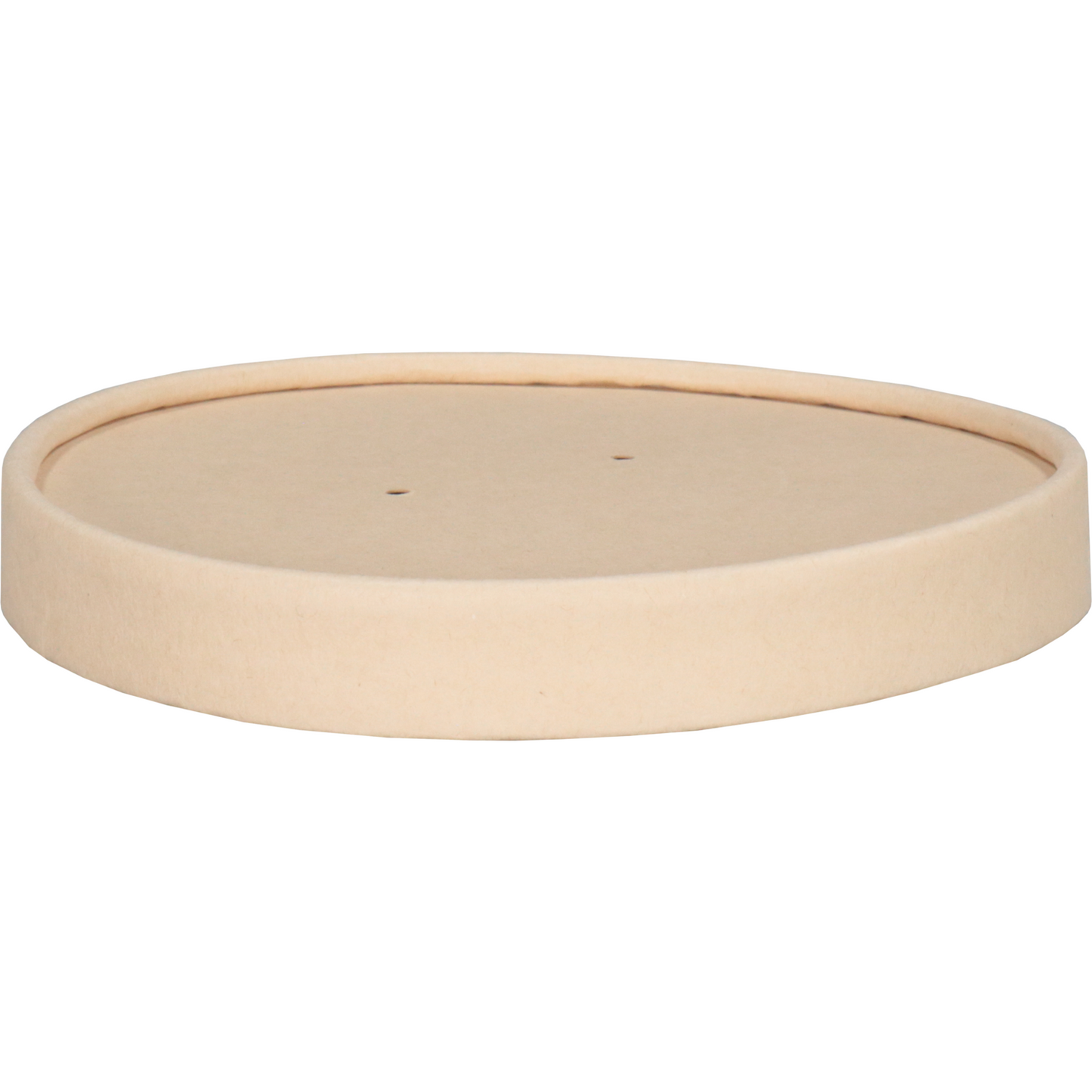 DEPA - LID | tasse de soupe | Cardboard + PE | Round | Ø117mm | Natural | 25 pièces