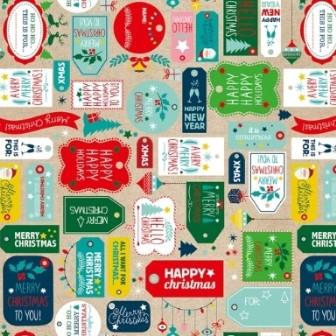 Klika -  Cadeaupapier Geschenkpapier Wishing labels 30 cm