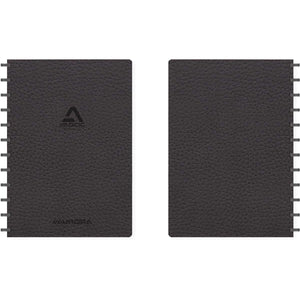Adoc -  Business schrift, ft A4, 144 bladzijden, geruit 5 mm, zwart