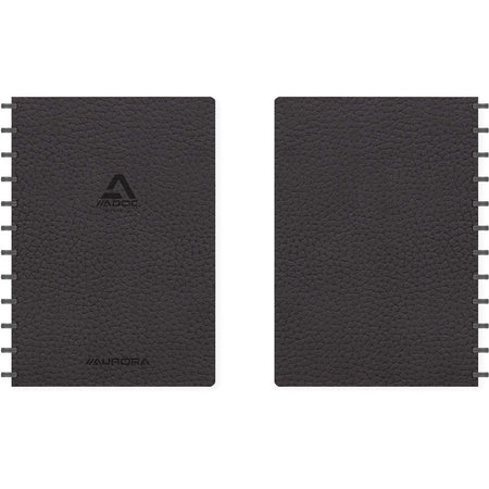 Adoc -  Business schrift, ft A4, 144 bladzijden, geruit 5 mm, zwart