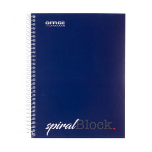 OFFICE products -   spiraalschrift, A5, 80 blad, gelijnd