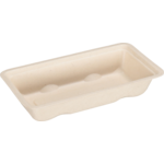 DEPA - BAK | Bagasse (pulpe de canne à sucre) A5 | Collate 15x7.7x3cm | Natural | 50 pièces