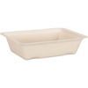 Depa -  Bak | Bagasse (suikerrietpulp) | A7 | snackbak | 123x93x32mm | naturel | 800 stuks