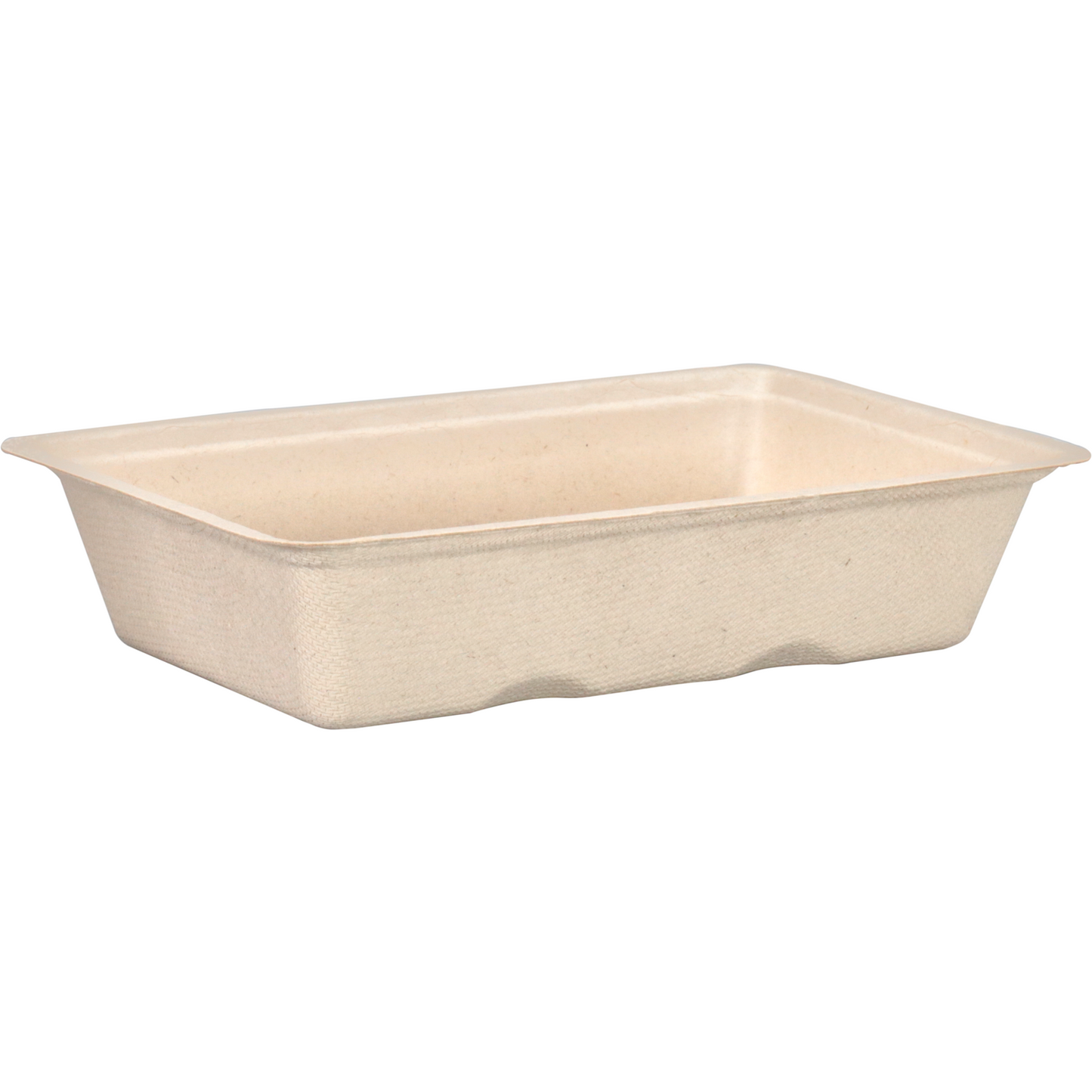 DEPA - BAK | Bagasse (pulpe de canne à sucre) A13 | Collate 16.3x11x3.6cm | Natural | 50 pièces