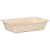 Depa -  Bak | Bagasse (suikerrietpulp) | A13 | snackbak | 163x110x36mm | naturel | 600 stuks