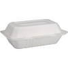 Depa -  Bak | Bagasse (suikerrietpulp) | 1000ml | maaltijdbox | 23x15.5x6.5cm | wit | 400 stuks