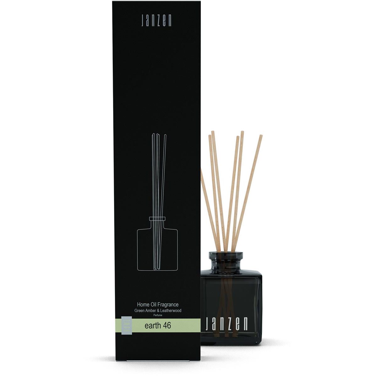 Janzen -   geurstokjes Earth 45, flacon van 200 ml