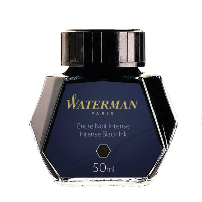 Waterman - Inchiostro per penna stilografica 50ml standard nero