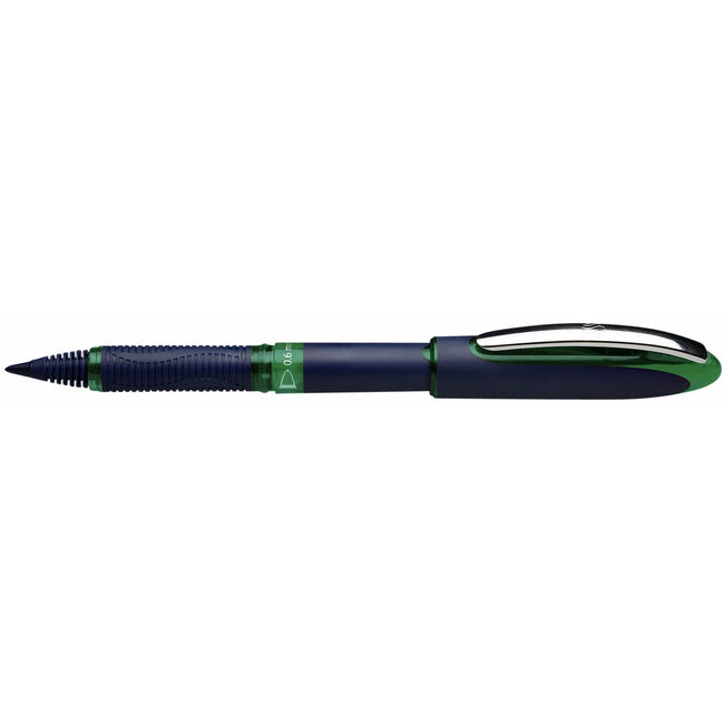 Schneider - Bolígrafo roller One Business 0.6mm verde | 10 piezas