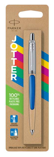 Parker - Bälle Parker Jotter Original CT M Blue | Blasen Sie ein 1 Stück | 6 Stück