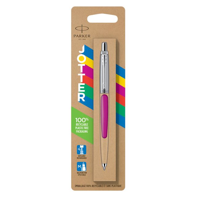 Parker - Ballpen Parker Jotter Original CT M Pink | Blasen Sie ein 1 Stück