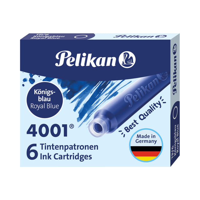 PELIKAN - Modèle d'encre Pelikan Koningsblauw | Prendre un 6 morceau