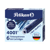 Pelikan - inktpatronen 4001 blauw-zwart