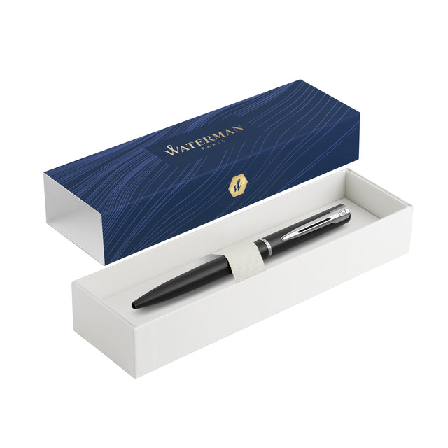 Waterman - Balpen Allure black lacquer CT medium