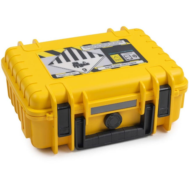 De Raat - mallette pour batteries Lithium-Ion, petite, 4 l, jaune