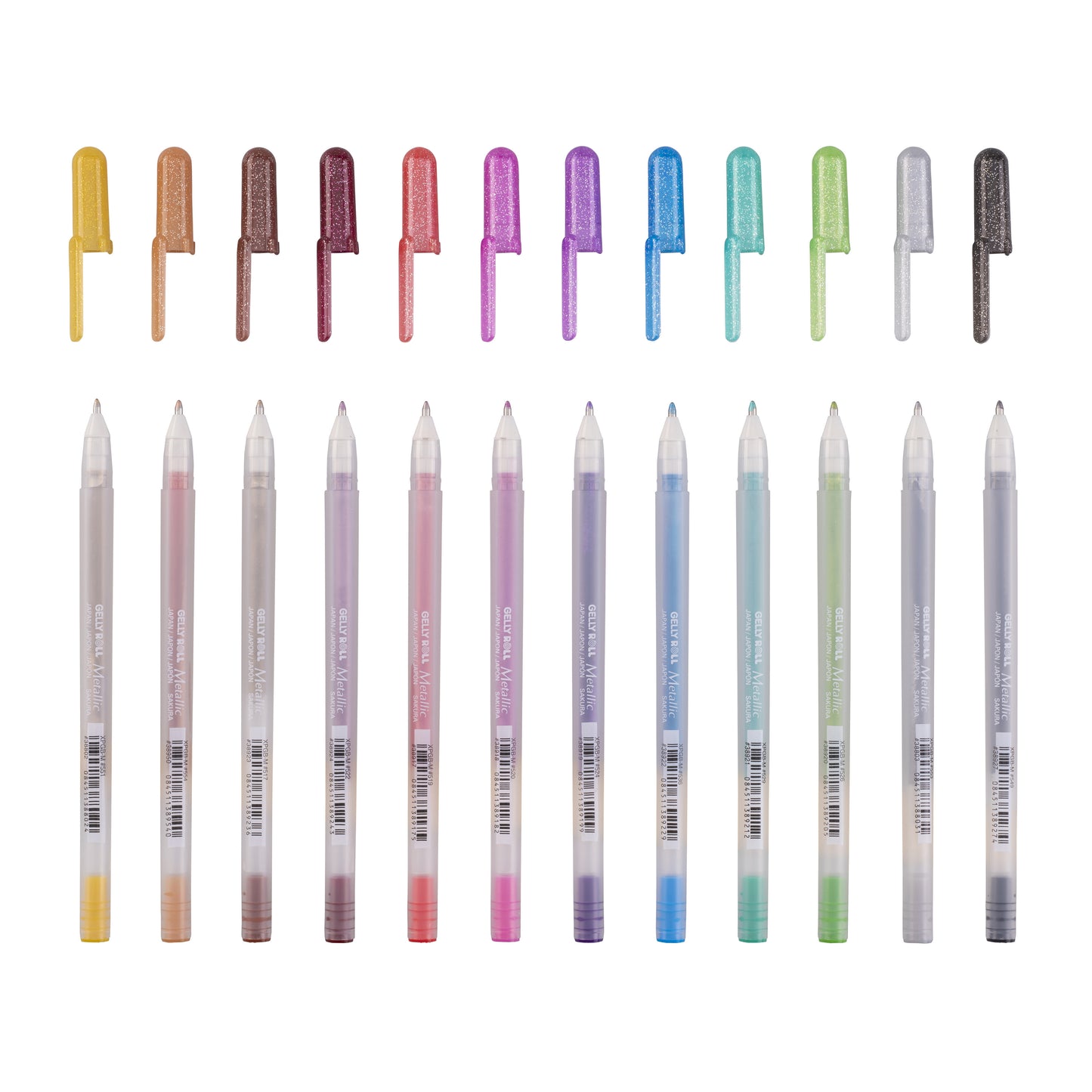 Sakura - Gel Writer Gelly Roll Metallic set di 12 colori