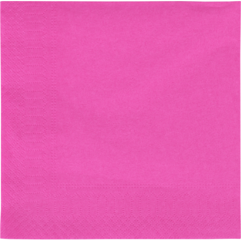 Klika - Servet | papier | 2-laags | 33x33cm | fuchsia | 100 stuks