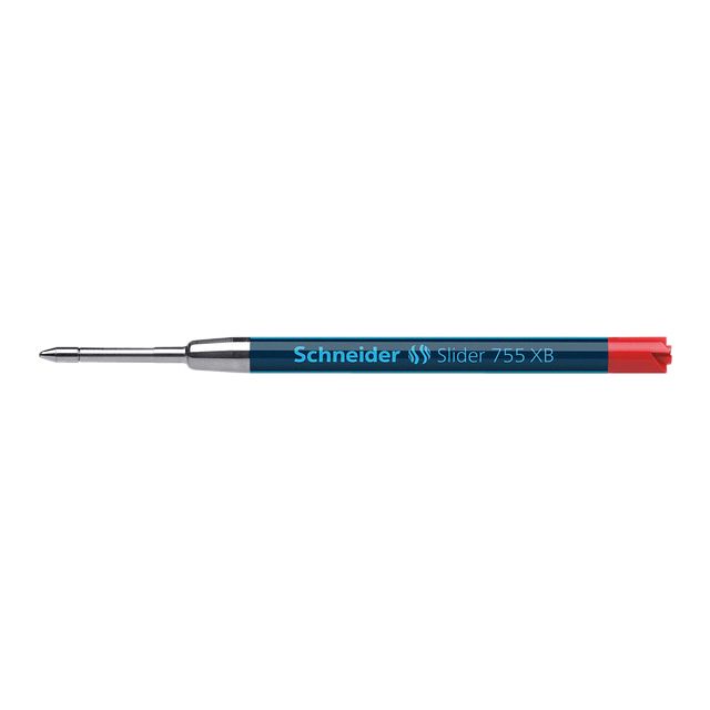 Schneider -  Balpenvulling 755 slider jumbo xb rood | 10 stuks