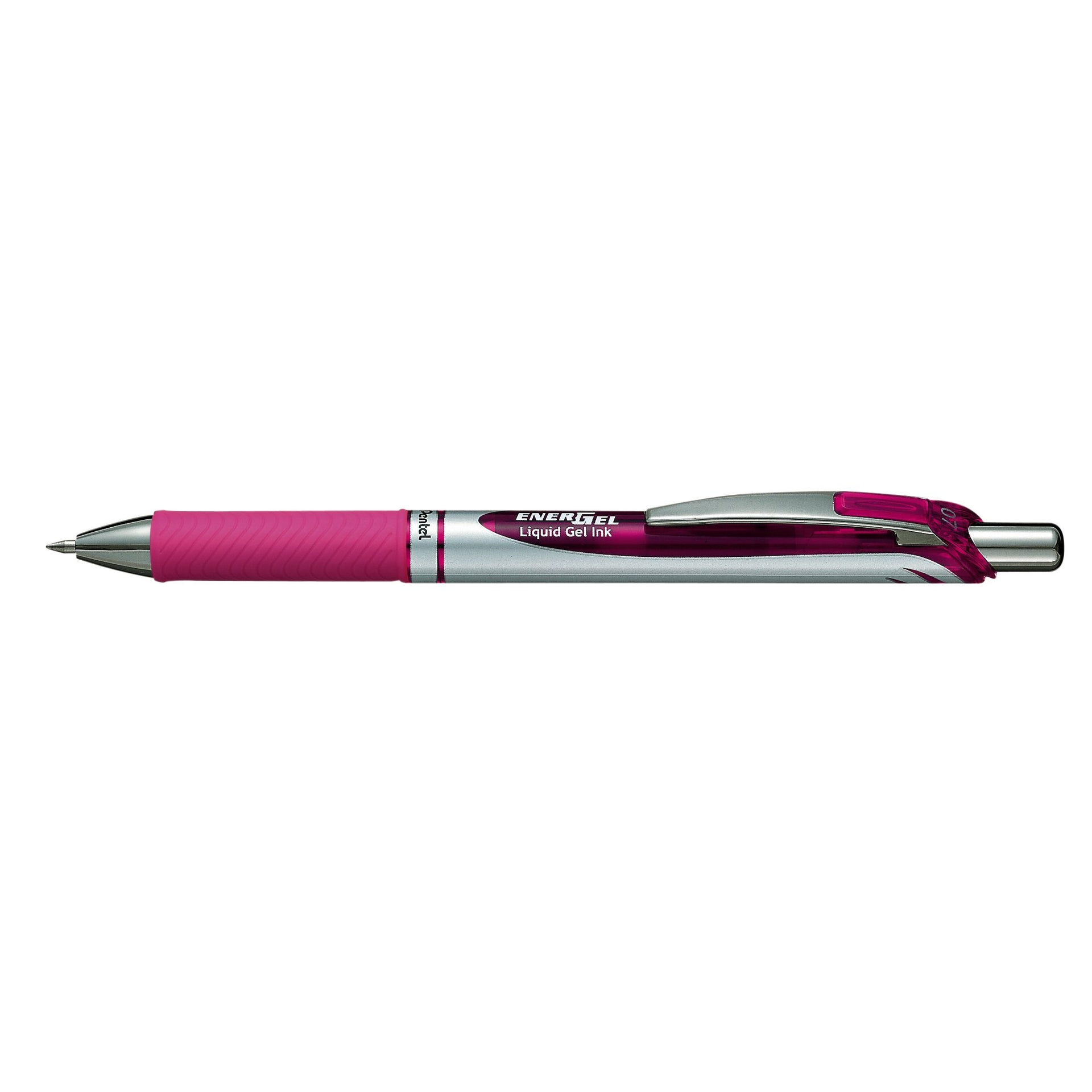 Pentel - Gel escritor bl77 energel m rosa | 12 piezas
