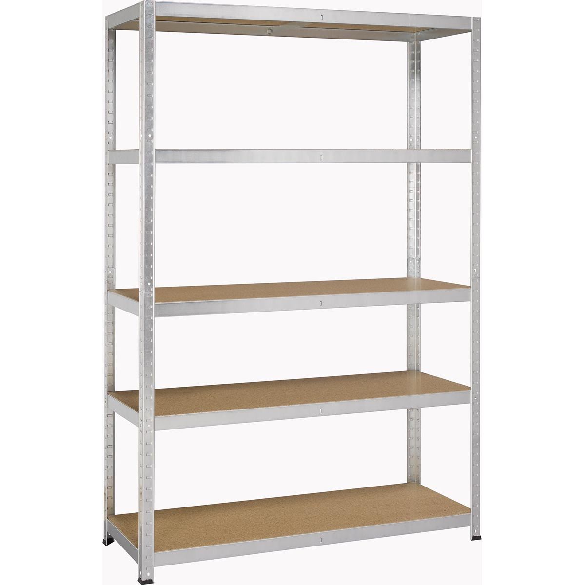 Avasco - Estantería Strong 175, pies 176 x 120 x 40 cm, 5 estantes, galvanizado