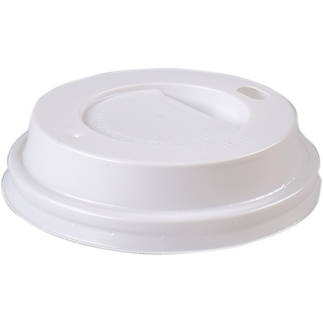 Klika -  Deksel | PS | met drinkgat | Ø73mm | wit | 2000 stuks