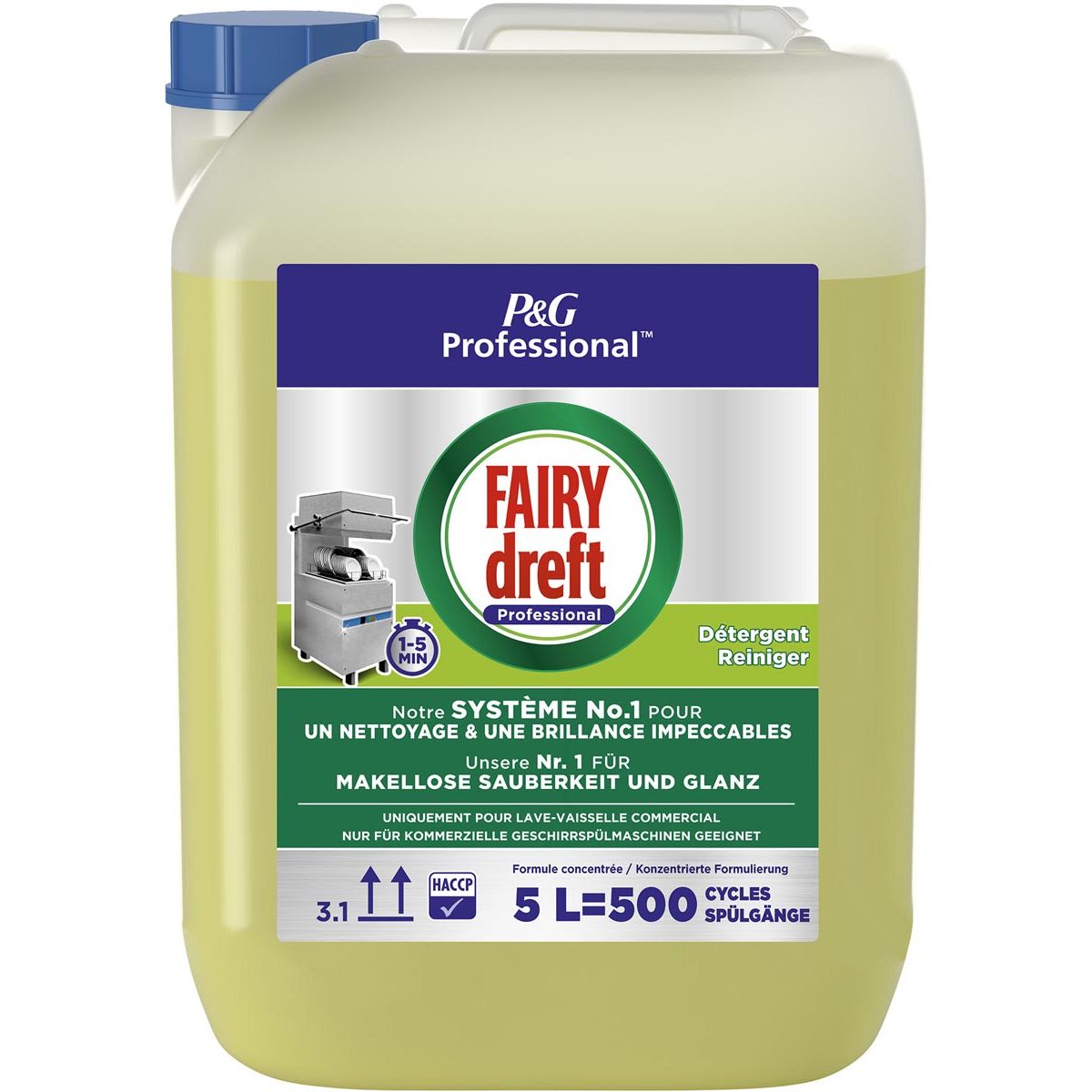 Dreft - détergent pour lave-vaisselle, bouteille de 5 l