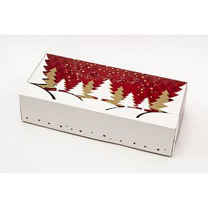 Boîte Stollen Noël 340x160x80mm Twinkle 100 pièces