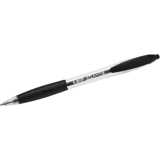 BIC - Ballpen Atlantis Classic Grip Clic Medium Black