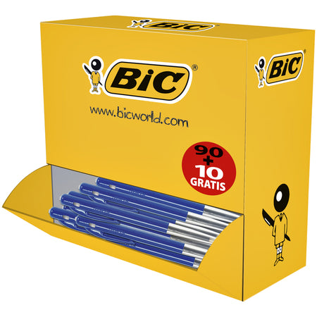 BIC -  Balpen  m10 m 90+10 gratis blauw