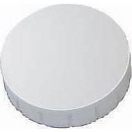 Maul - Magnet Solid, 24 mm, forza di trazione 600 gr, scatola da 10 pezzi, bianco