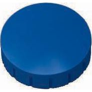 Maul -  magneet Solid, 24 mm, trekkracht 600 gr, doos van 10 stuks, blauw