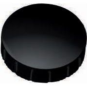 Maul - imán Sólido, 24 mm, fuerza de tracción 600 gr, caja de 10 piezas, negro