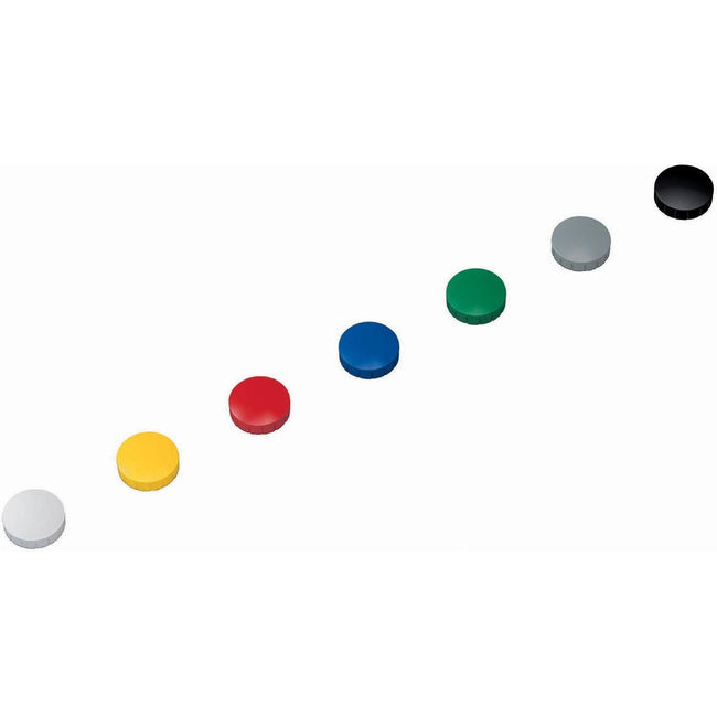 Maul - Magnet Solid, 24 mm, Zugkraft 600 gr, Karton à 10 Stück, sortiert