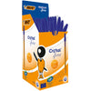 Bic - Penna a sfera cristal f blu | 50 pezzi