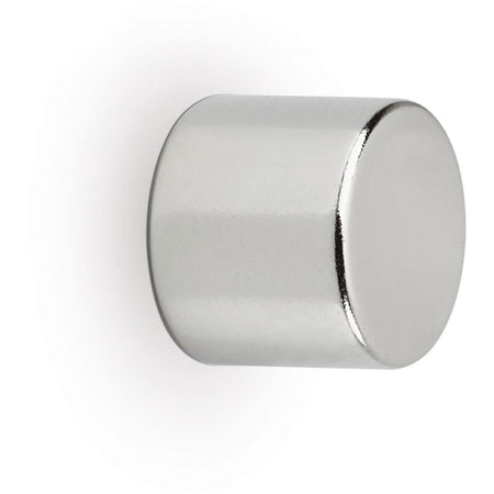 Maul - magnete cilindrico al neodimio, ft 10 x 10 x 10 mm, forza di trazione 4 kg, argento, blister da 10 pezzi