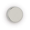 Maul -  neodymium schijfmagneet, ft 12 x 3 mm, trekkracht 2,5 kg, zilver, blister van 10 stuks