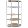 Avasco - A rack Strong Corner, ft 176 x 75 x 40 x 50 cm, 5 étagères, galvanisé