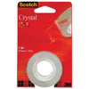 Scotch - Ruban adhésif Crystal ft 19 mm x 25 m, blister de 1 rouleau