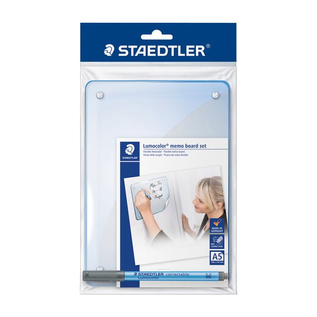 Staedtler - Whiteboard LumoColor Memo 641MB DIN A5 | 1 pièce | 10 morceaux