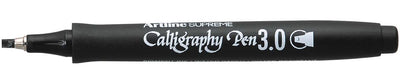 Artline - Rotulador Supreme Calligraphy Pen, 3,0 mm, negro
