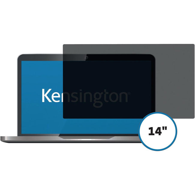 Kensington - Filtre d'écran de 4e génération en carbone de confidentialité pour Lenovo Thinkpad X1, 2 Road, auto-adhésif