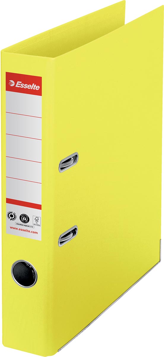 Esselte - No.1 folder, A4, spine 5 cm, yellow