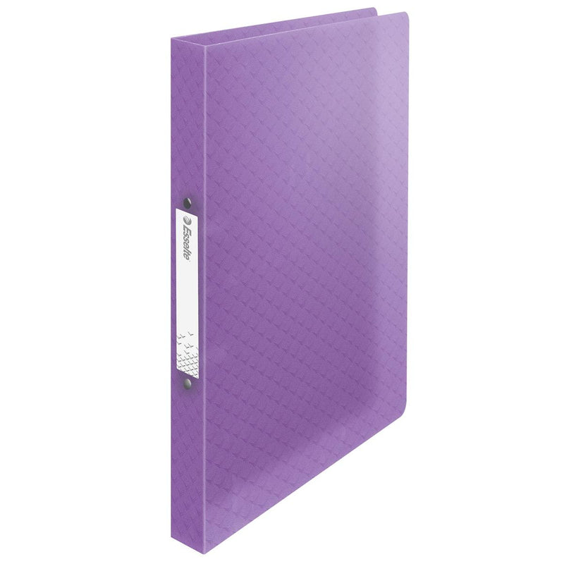 Esselte -  Colour'Breeze ringmap, 2 ringen, PP, ft A4, met soepele kaft, lavendel