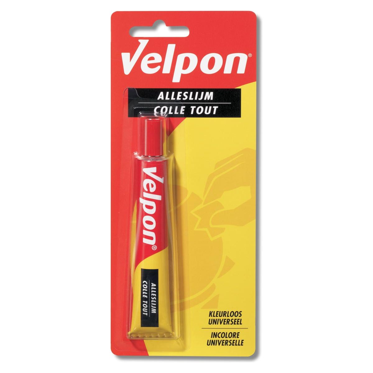 Velpon - Velpon alleslijm tube van 25 ml, op blister