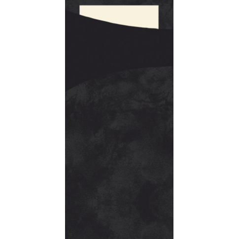 Duni - Sacchetto | Papier | 8.5x20cm | zwart | 500 stuks