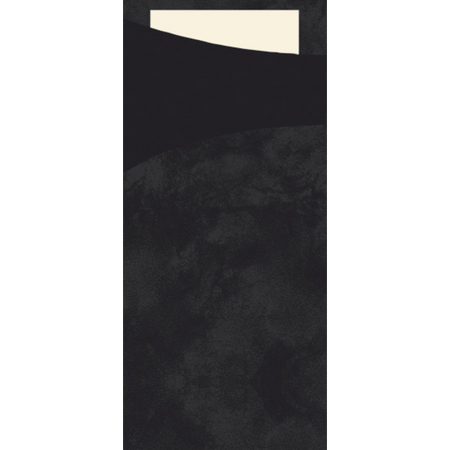 Duni - Sacchetto | Paper | 8.5x20cm | black | 500 pieces