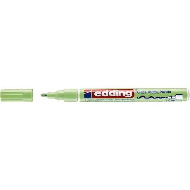 Edding -Filz -Tip Edding 751 Farbe um 1-2 mm Pastellgrün | 10 Stücke