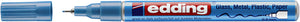 Edding - Pennarello 780 lacca tondo 0,8mm mtl azzurro