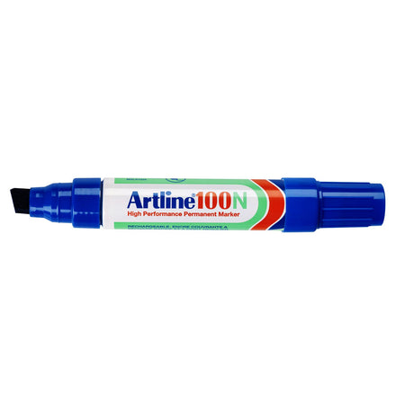 Artline -  Viltstift  100 schuin 7.5-12mm blauw